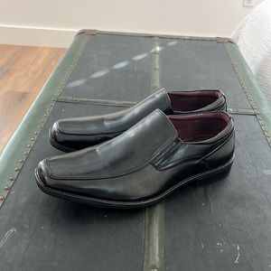 Freeman Black Dress Shoes worn once for a wedding size 11 wide